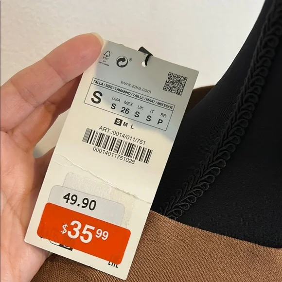 Zara Tan Sheer swim cover up Maxi Dress Sleeveless Resort Wear - Picture 8 of 14